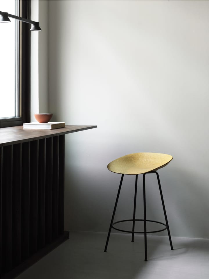 Mat Barstool 65 cm, Hemp-black steel Normann Copenhagen