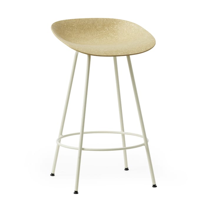 Mat Barstool 65 cm, Hemp-cream steel Normann Copenhagen