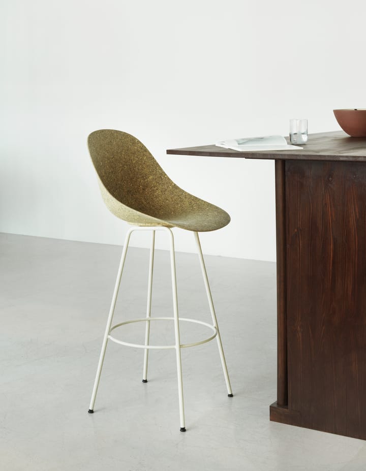 Mat Barstool 65 cm, Seaweed-cream steel Normann Copenhagen