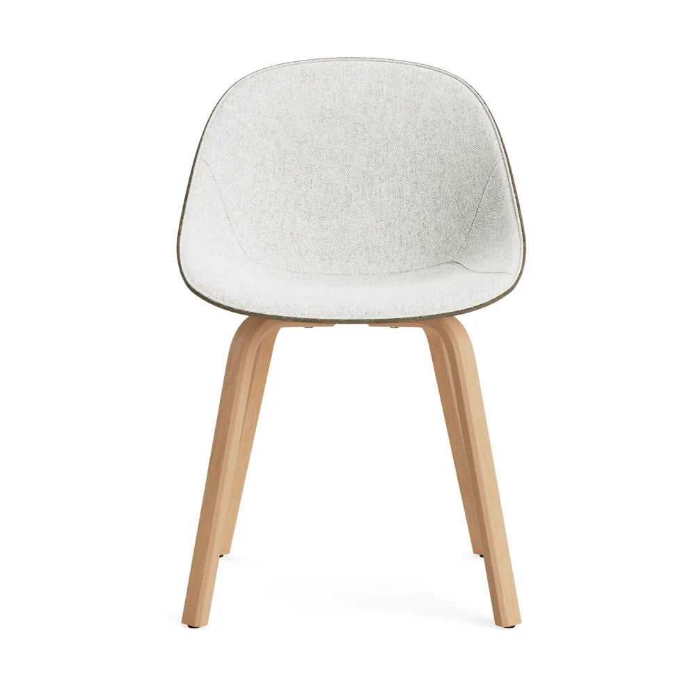 Mat Chair chair front upholstered, Hallingdal 110-seaweed-beech Normann Copenhagen