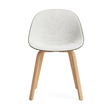 Mat Chair chair front upholstered - Hallingdal 110-seaweed-beech - Normann Copenhagen