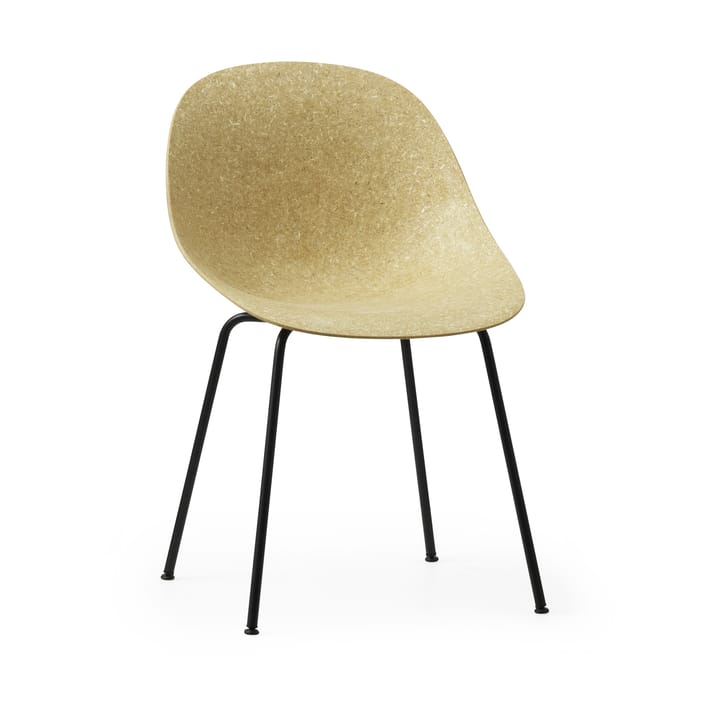 Mat Chair - Hemp-black steel - Normann Copenhagen