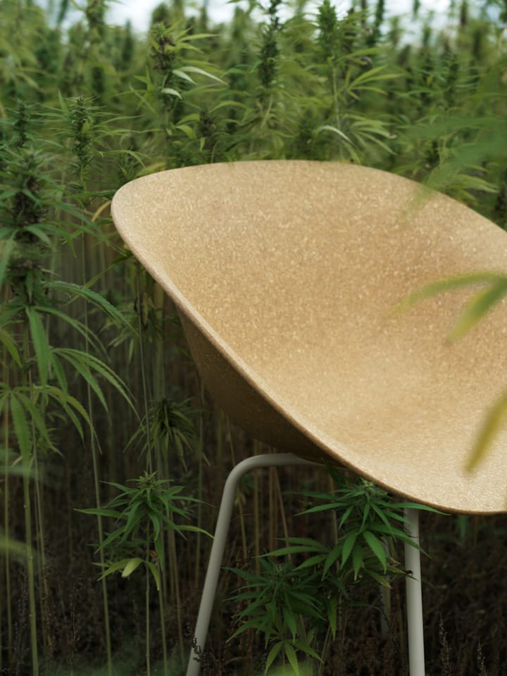 Mat Chair, Hemp-cream steel Normann Copenhagen