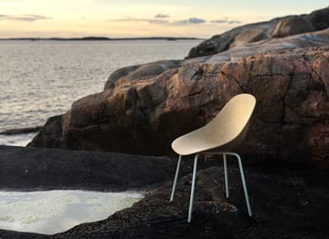 Mat Chair - Hemp-cream steel - Normann Copenhagen