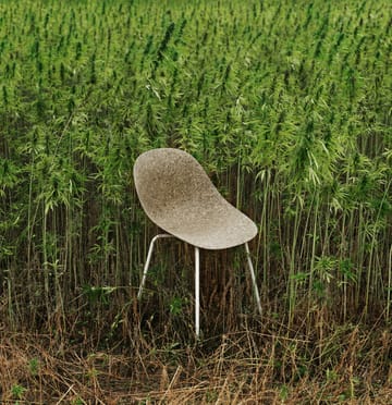 Mat Chair - Seaweed-cream steel - Normann Copenhagen