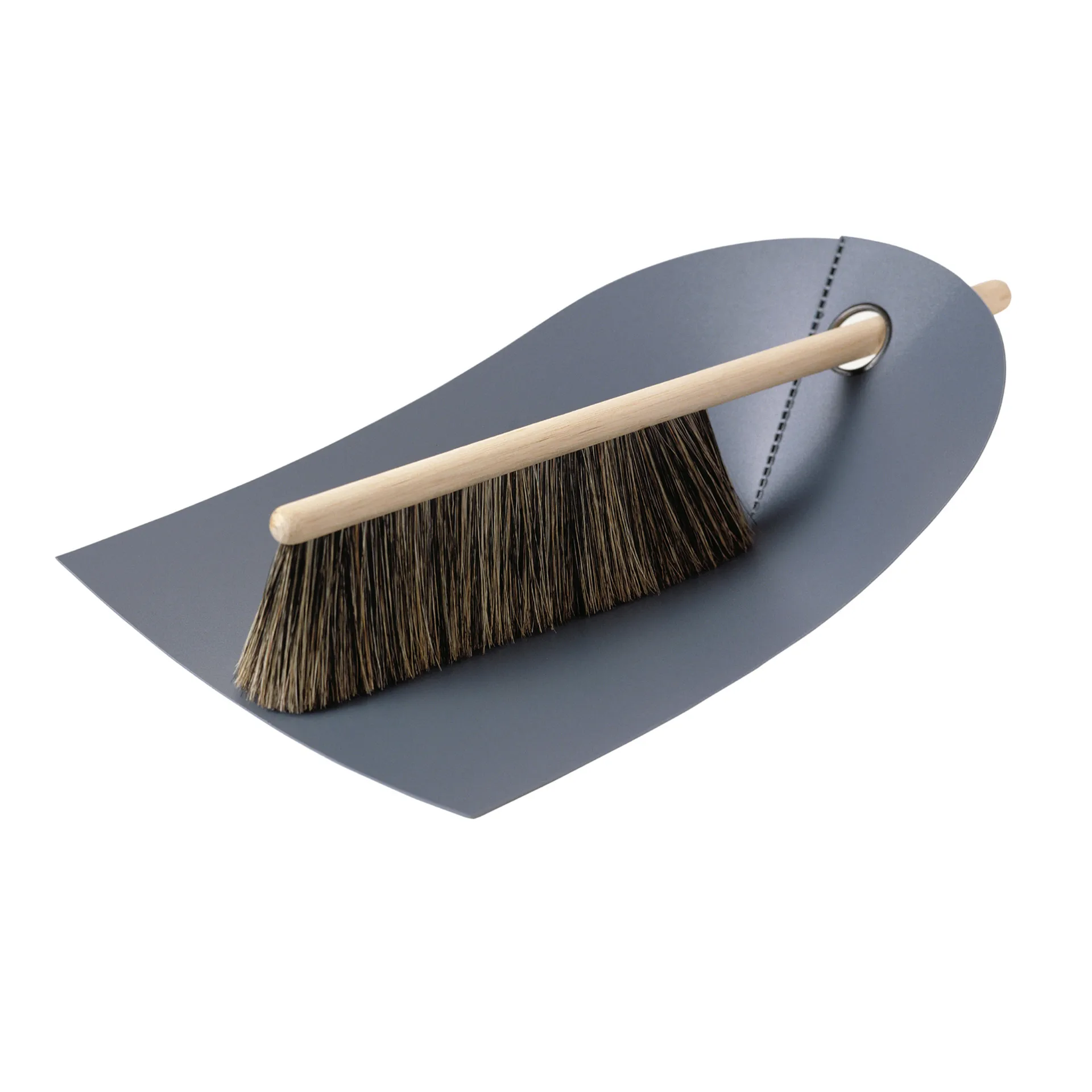 Normann dustpan & broom, dark grey Normann Copenhagen
