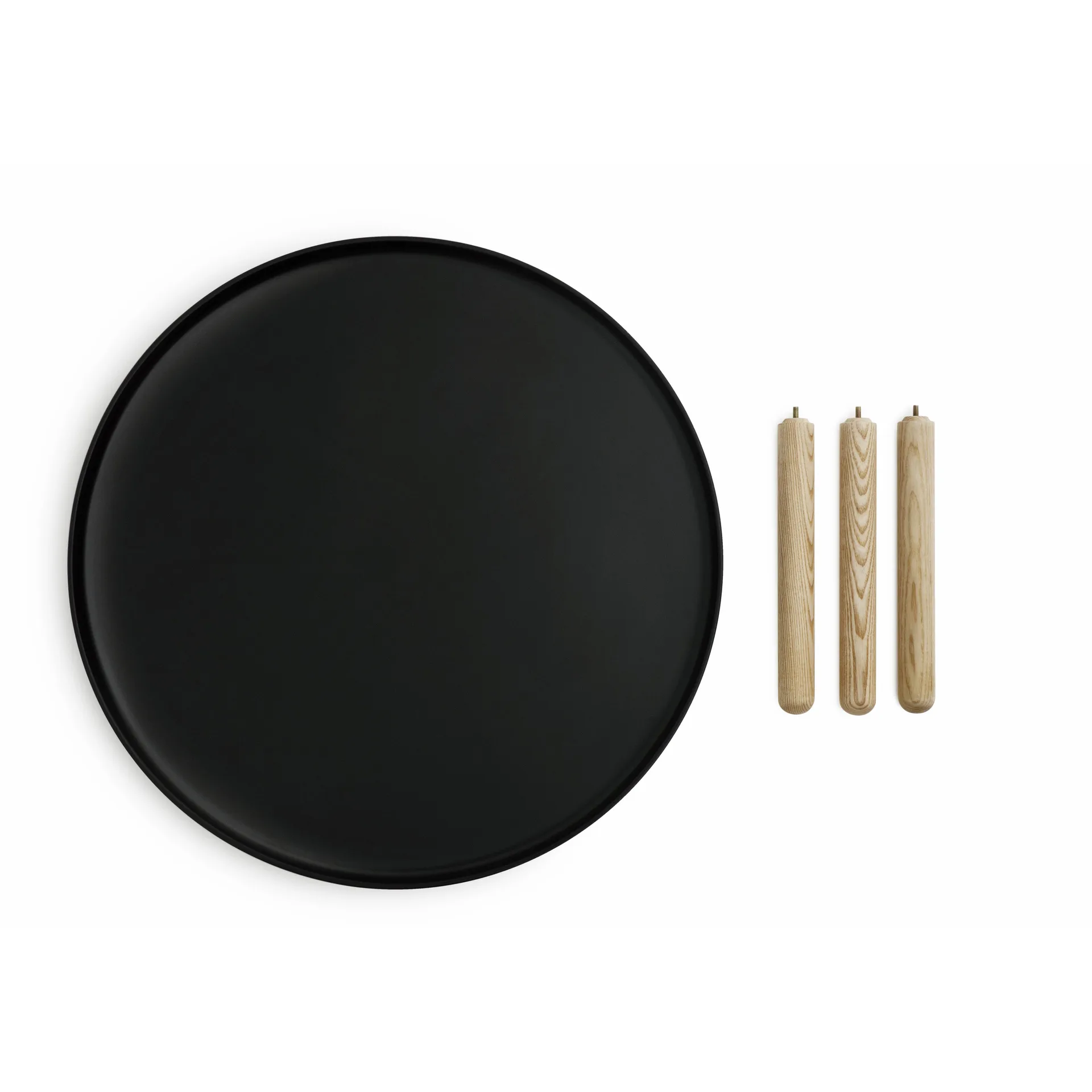 Normann Tablo table black-ash, small Normann Copenhagen