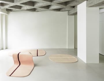 Oona rug 140x140 cm - Sand - Normann Copenhagen