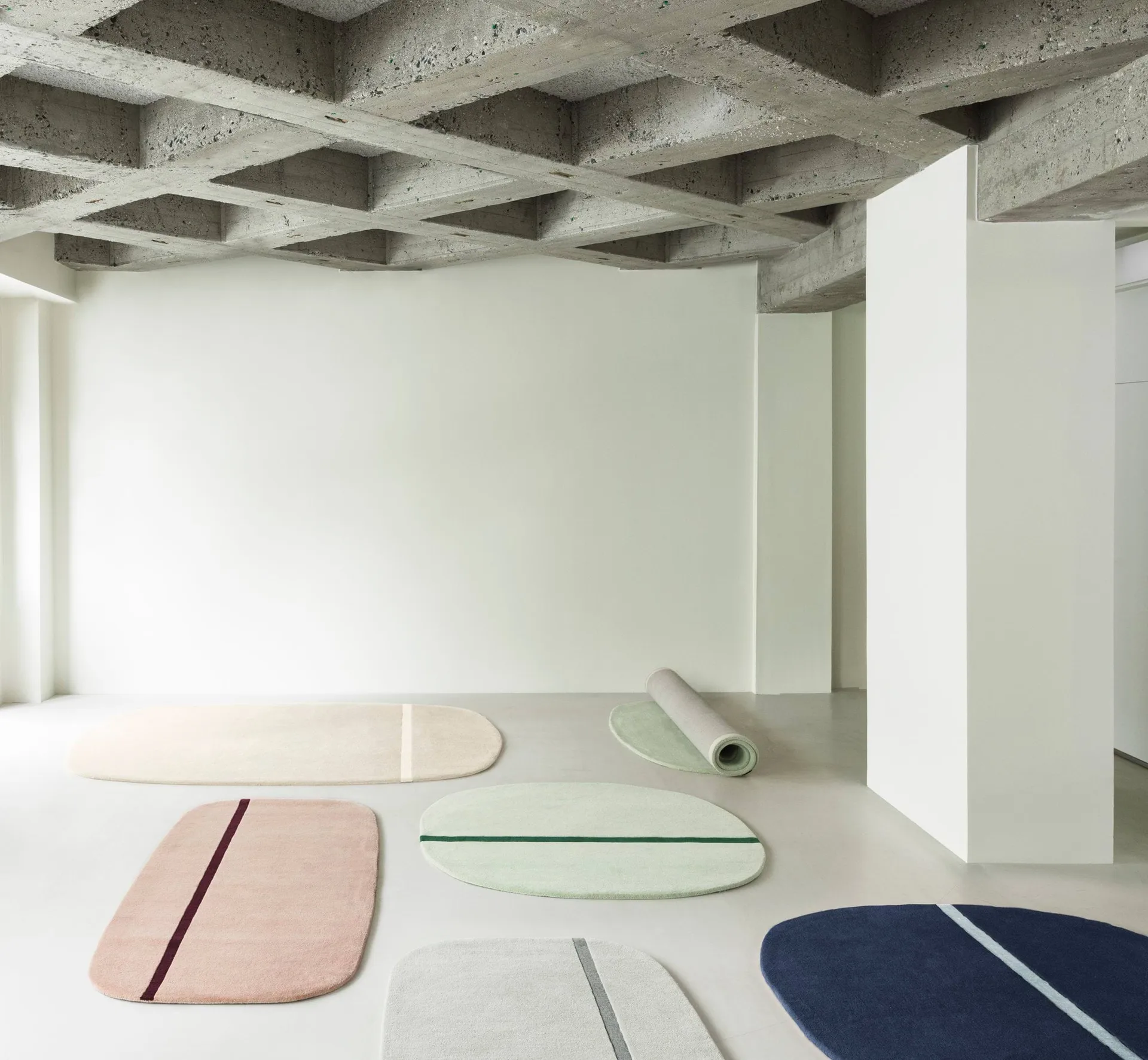 Oona rug 90x200 cm, grey Normann Copenhagen