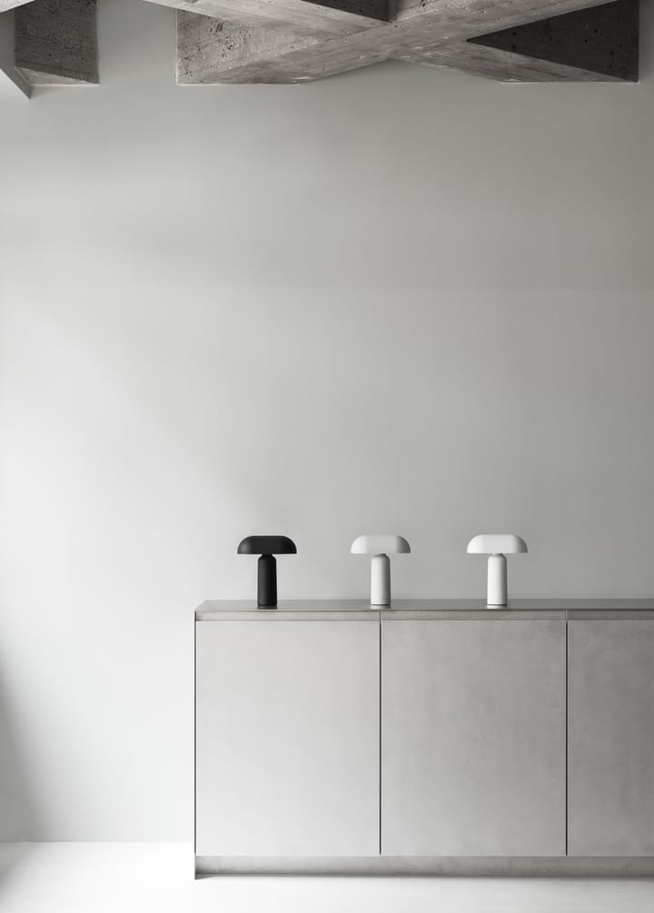 Porta table lamp, grey Normann Copenhagen