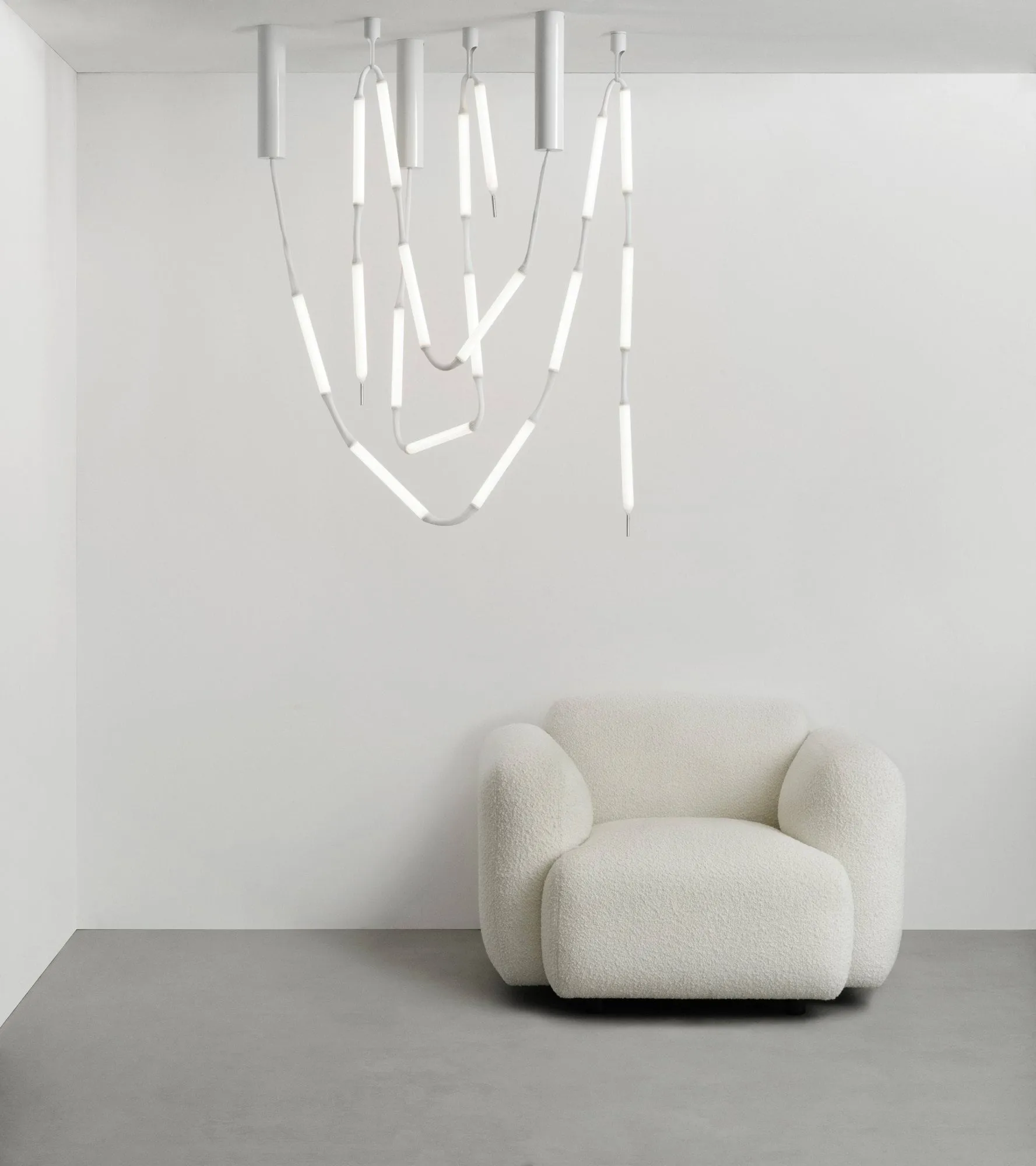 Reb ceiling lamp 8, White Normann Copenhagen