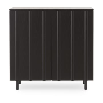 Rib cabinet 96x98.5 cm - Soft Black - Normann Copenhagen
