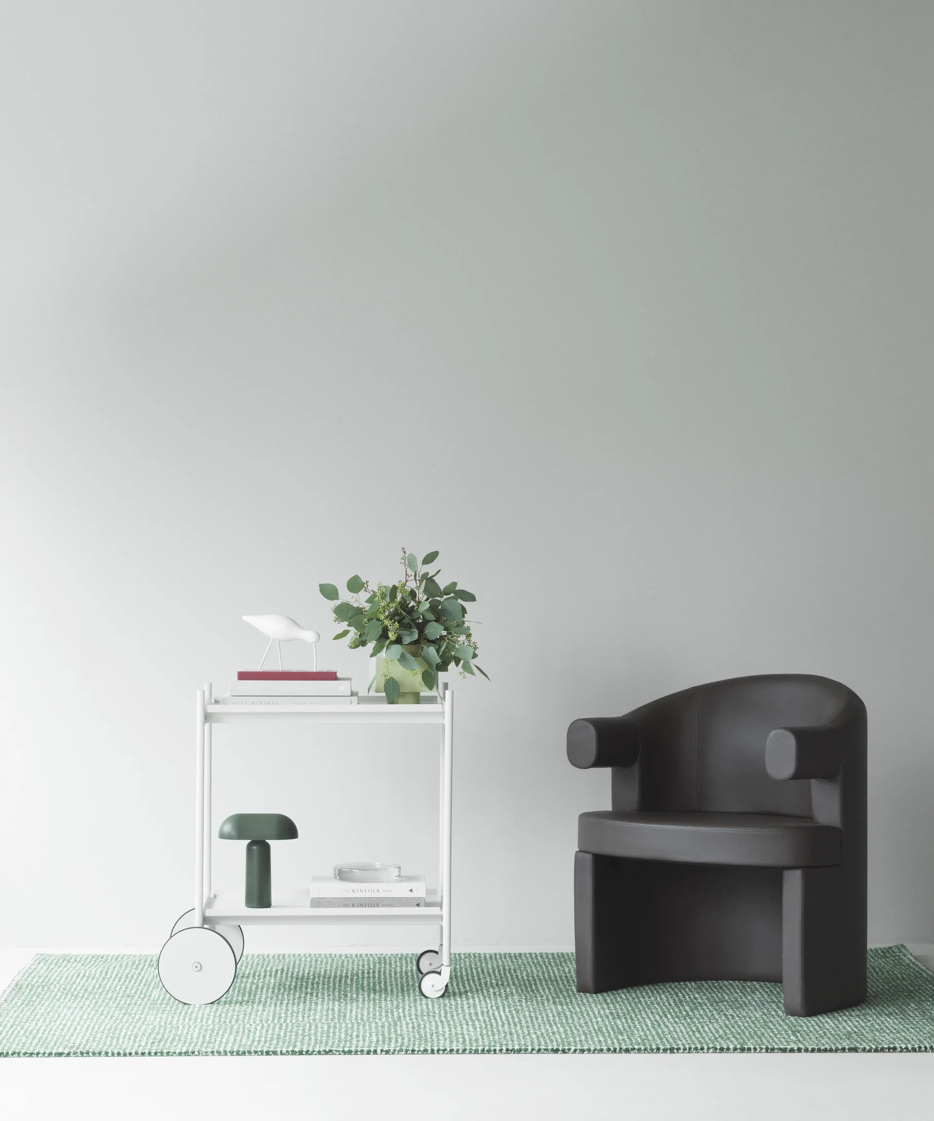 Rul serving cart, White Normann Copenhagen