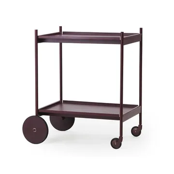 Rul serving cart - Wine red - Normann Copenhagen