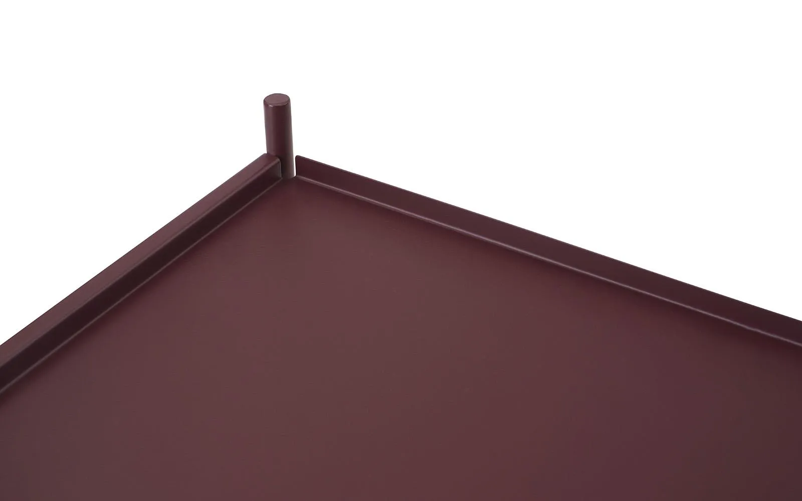 Rul serving cart, Wine red Normann Copenhagen