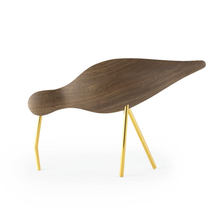 Shorebird walnut-brass - Large - Normann Copenhagen