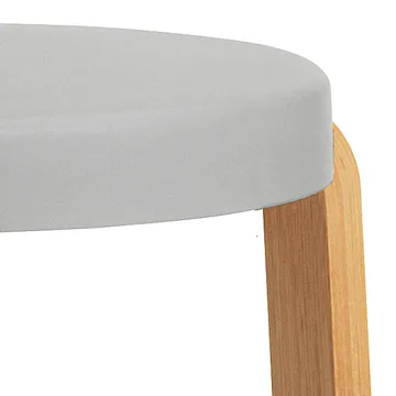 Tap round stool - Grey-oak, Ø41x43 cm - Normann Copenhagen