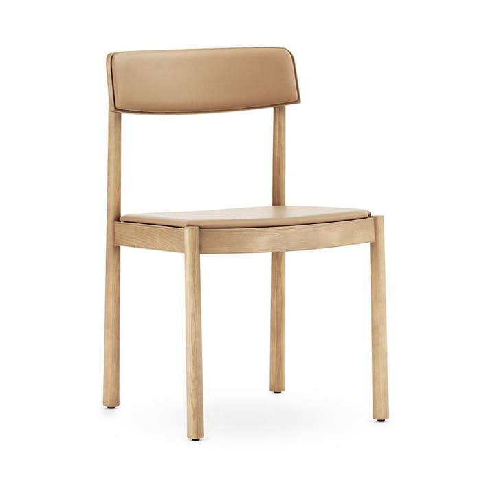 Timb chair with cushion, Tan/ Ultra Leather - Camel Normann Copenhagen