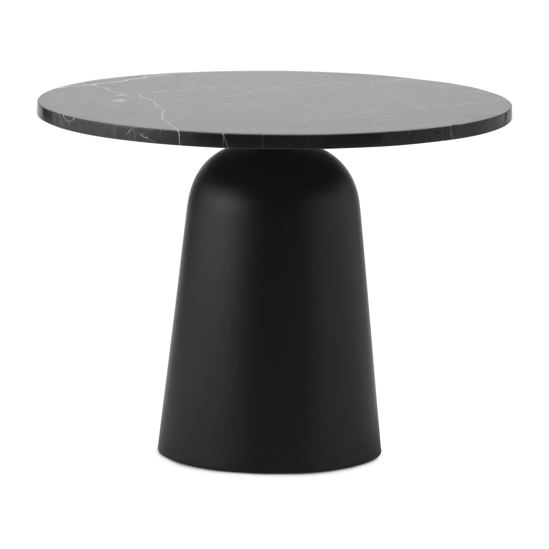 Turn adjustable table Ø55 cm, Black marble Normann Copenhagen