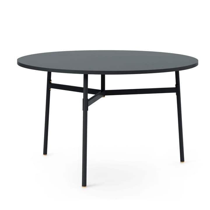 Union dining table Ø 120 cm, Black Normann Copenhagen