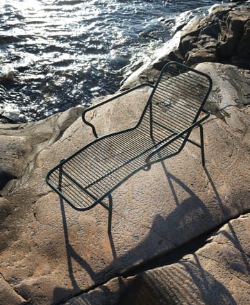Vig Chaise Lounge sunbed - Green - Normann Copenhagen