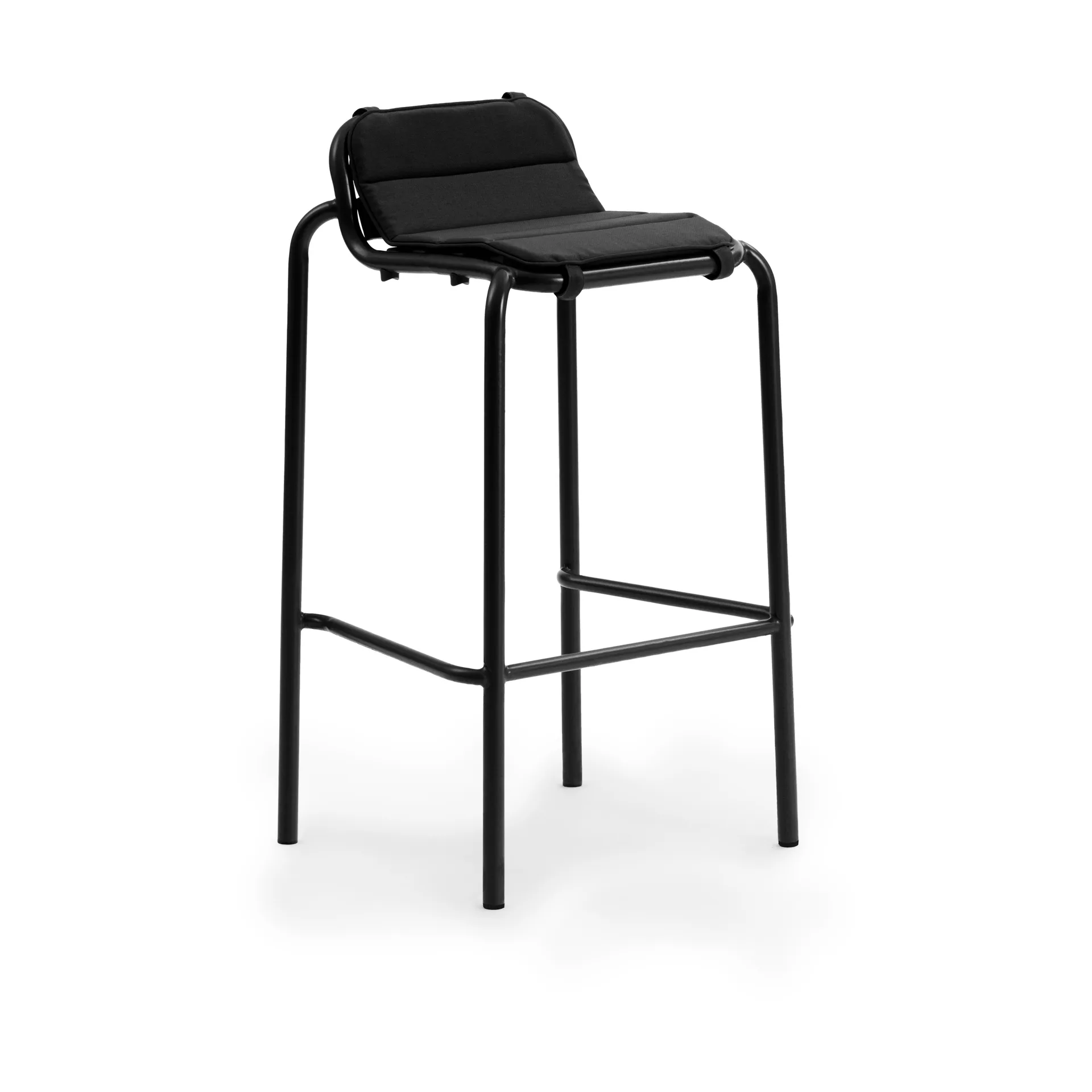 Vig cushion for bar stool, Black Normann Copenhagen