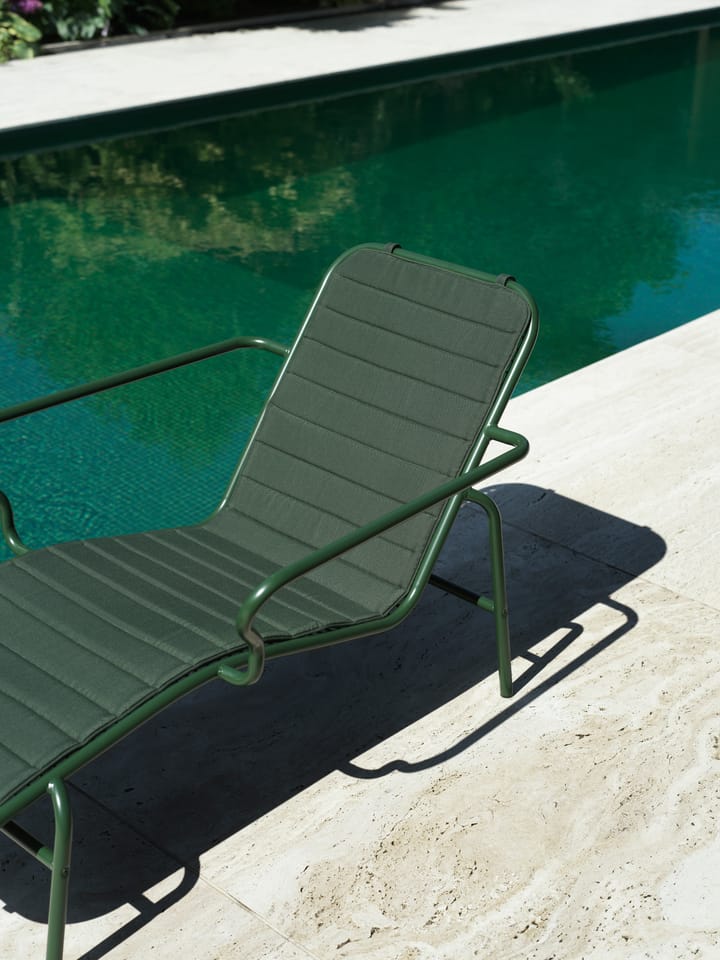 Vig cushion for sun lounger, Green Normann Copenhagen