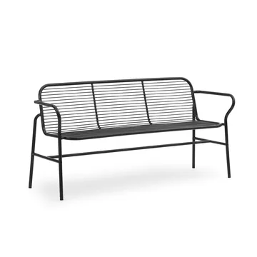 Vig Dining bench - Black - Normann Copenhagen