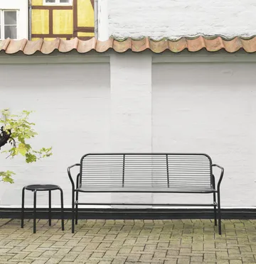 Vig Dining bench - Black - Normann Copenhagen