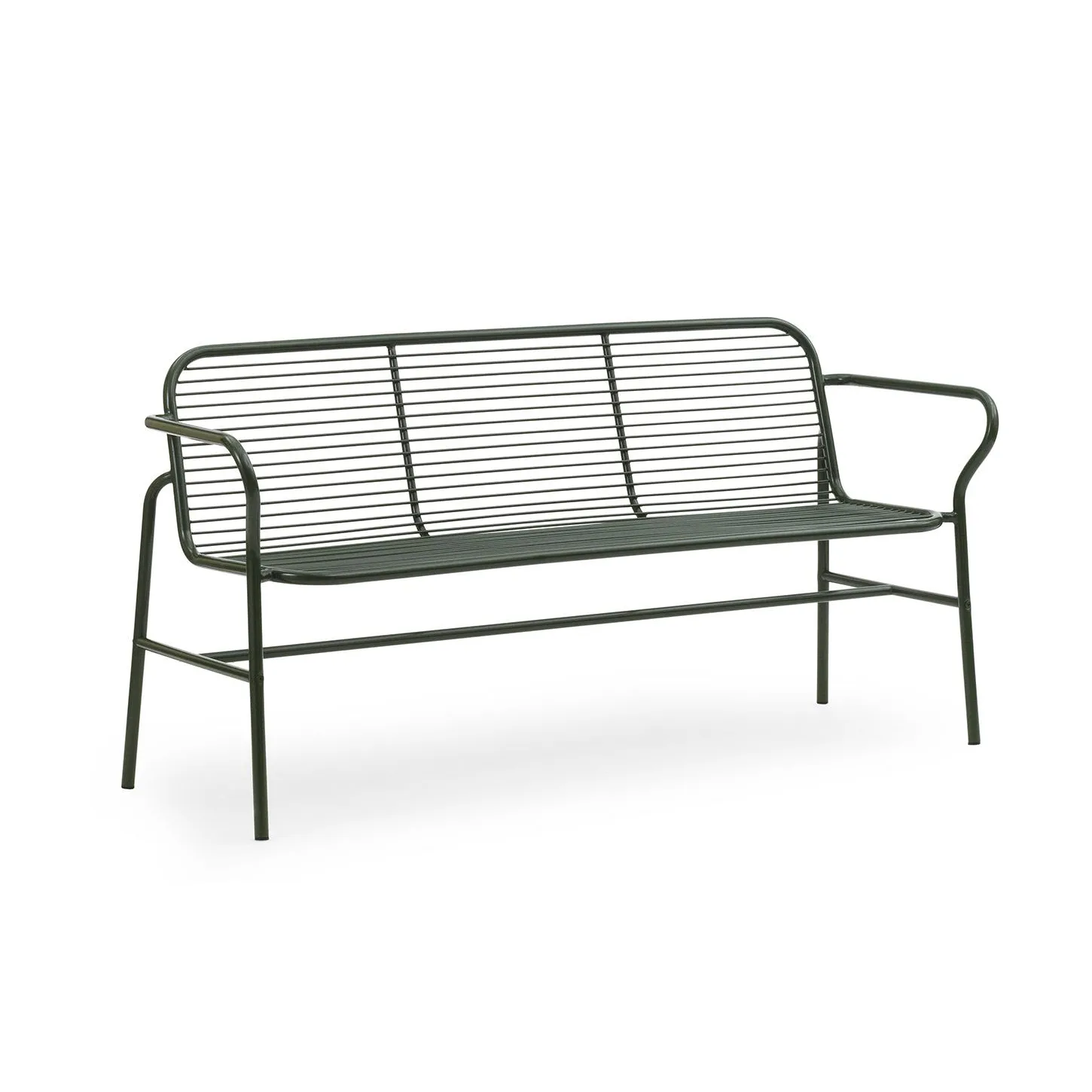 Vig Dining bench, Green Normann Copenhagen