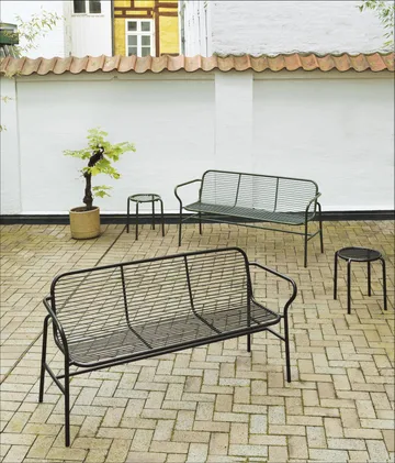 Vig Dining bench - Green - Normann Copenhagen