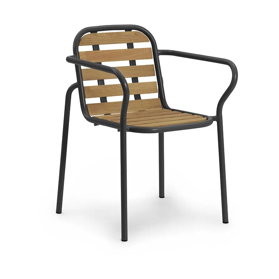 Vig Robinia armchair, Black Normann Copenhagen