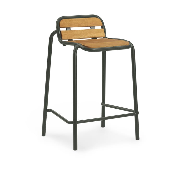 Vig Robinia bar stool 65 cm - Green - Normann Copenhagen