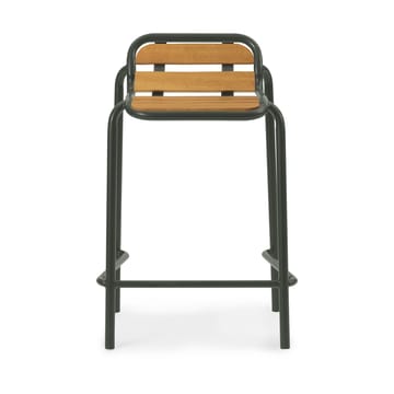 Vig Robinia bar stool 65 cm - Green - Normann Copenhagen
