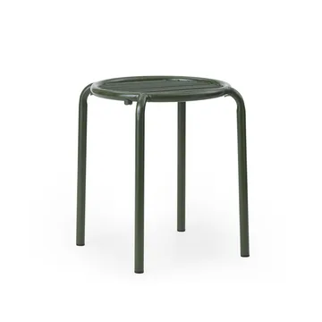 Vig round stool - Green, Ø41x46 cm - Normann Copenhagen