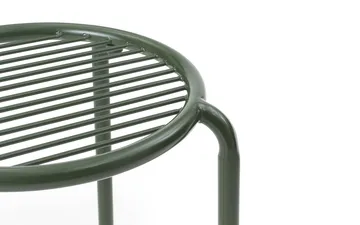 Vig round stool - Green, Ø41x46 cm - Normann Copenhagen