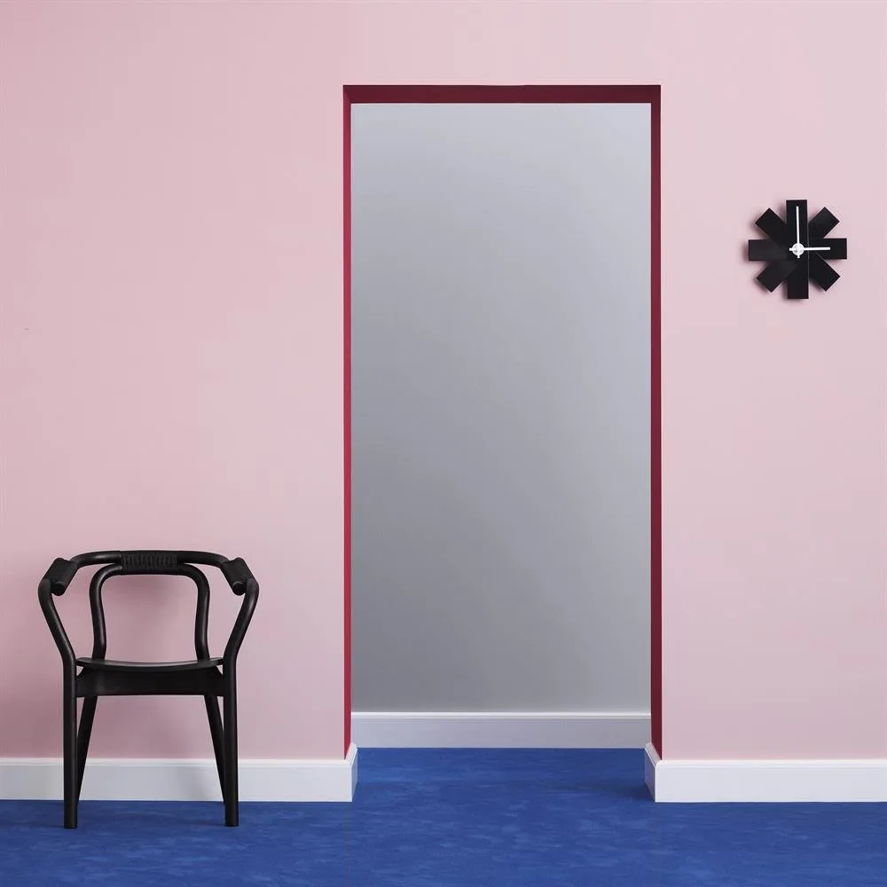 Watch me wall clock, black Normann Copenhagen