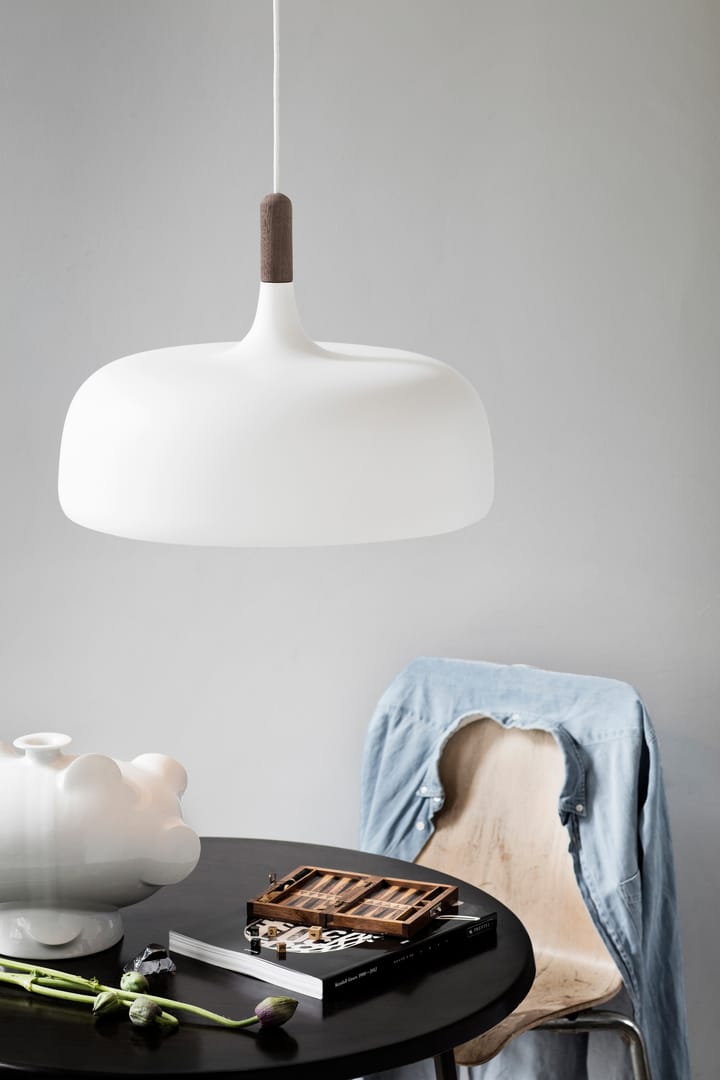 Acorn pendant lamp, Matte white Northern