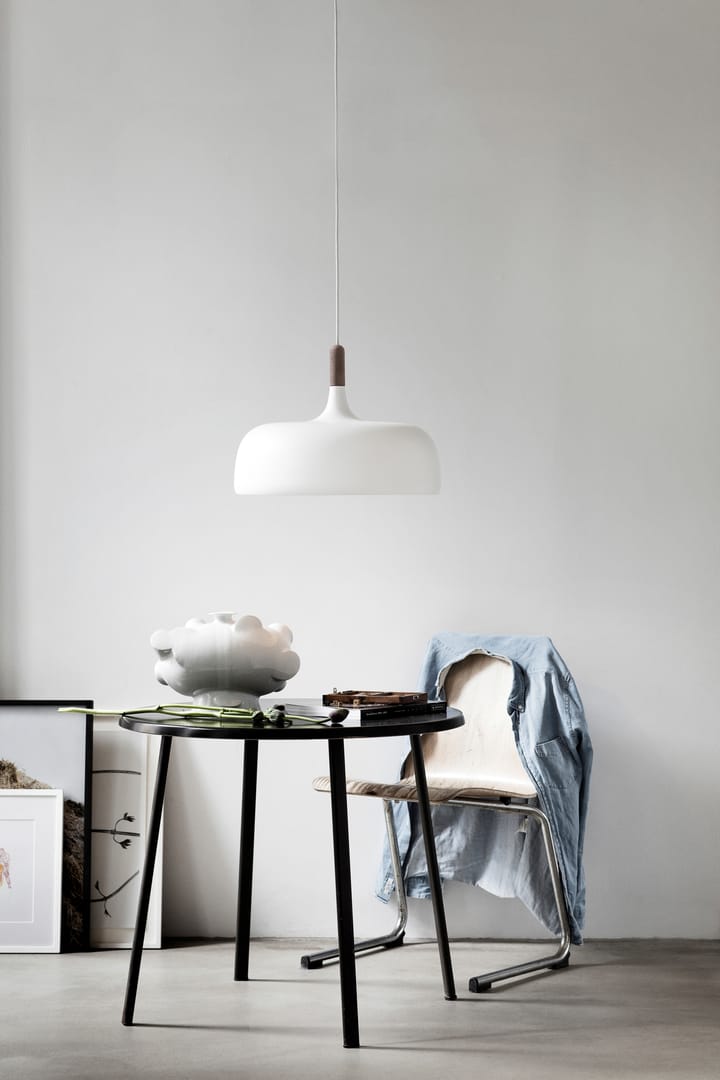 Acorn pendant lamp, Matte white Northern