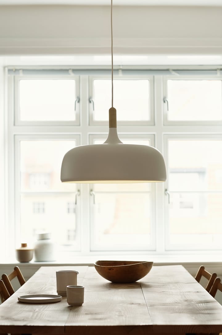 Acorn pendant lamp, Matte white Northern