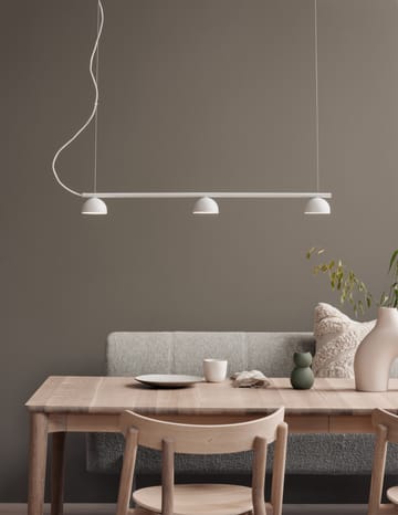 Blush Rail 3 ceiling light - Matt white - Northern