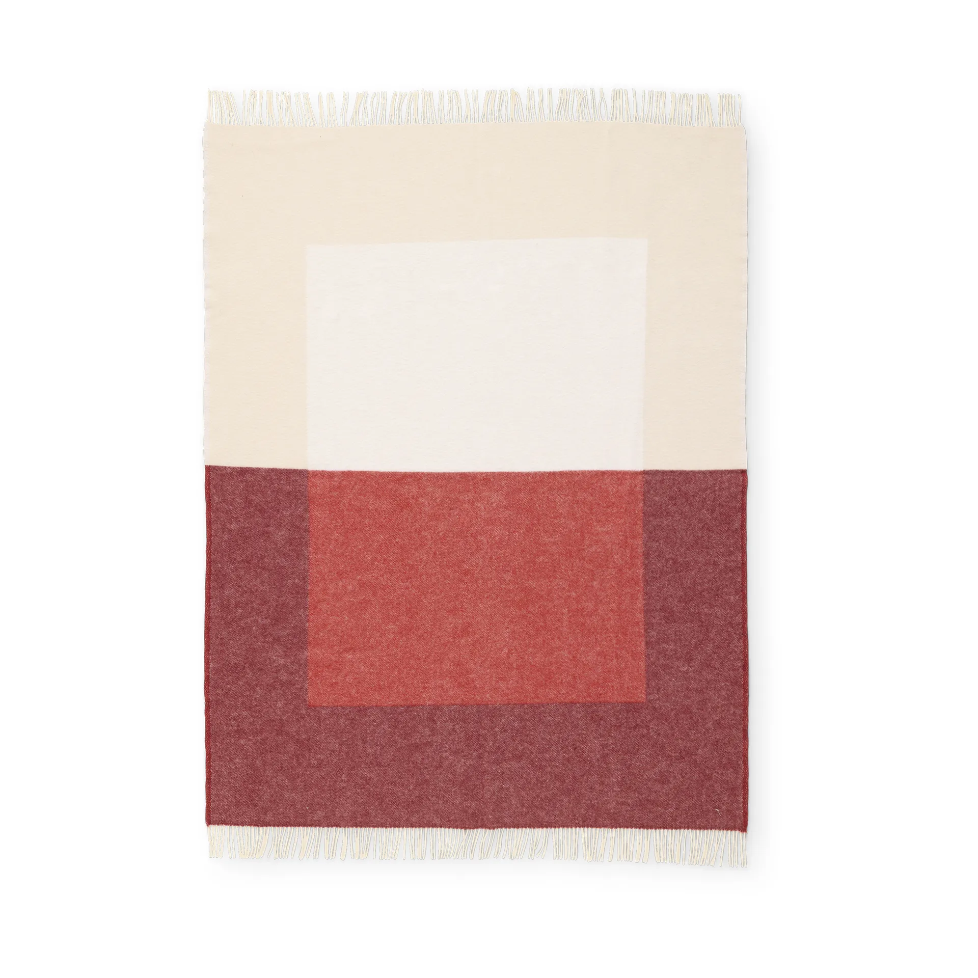 Echo throw 130x170 cm, Red Northern