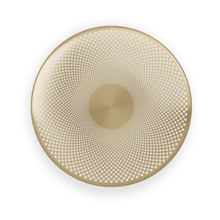 Glint wall lamp Ø36 cm, brass Northern