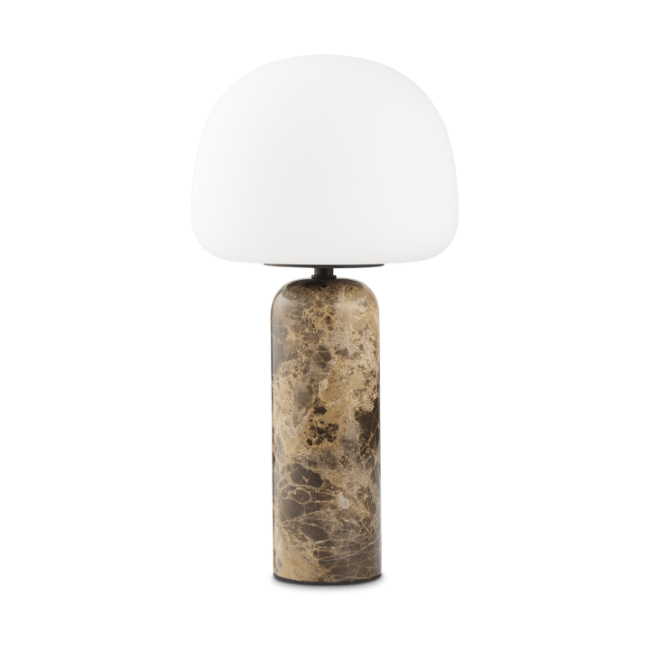 Kin table lamp 40 cm, Brown marble Northern