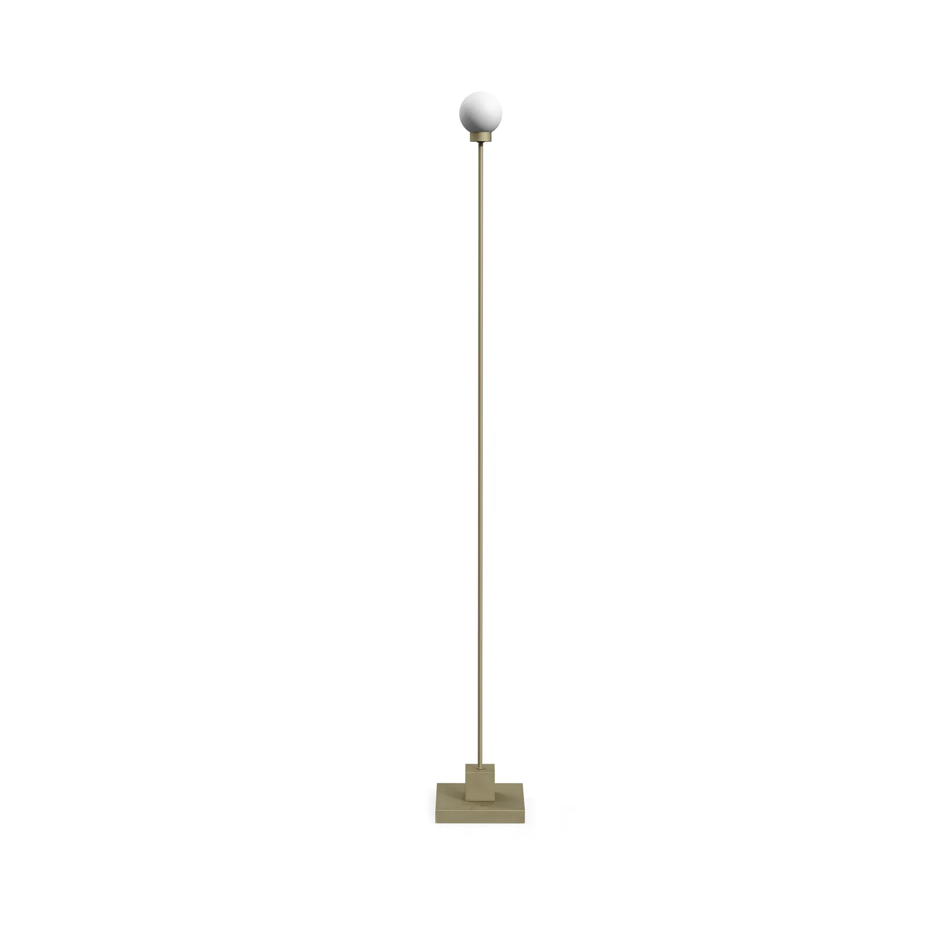 Snowball portable floor lamp 122 cm, Grey beige Northern