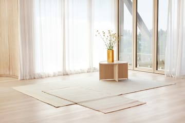 Spool rug 200x300 cm - Grey-yellow - Northern