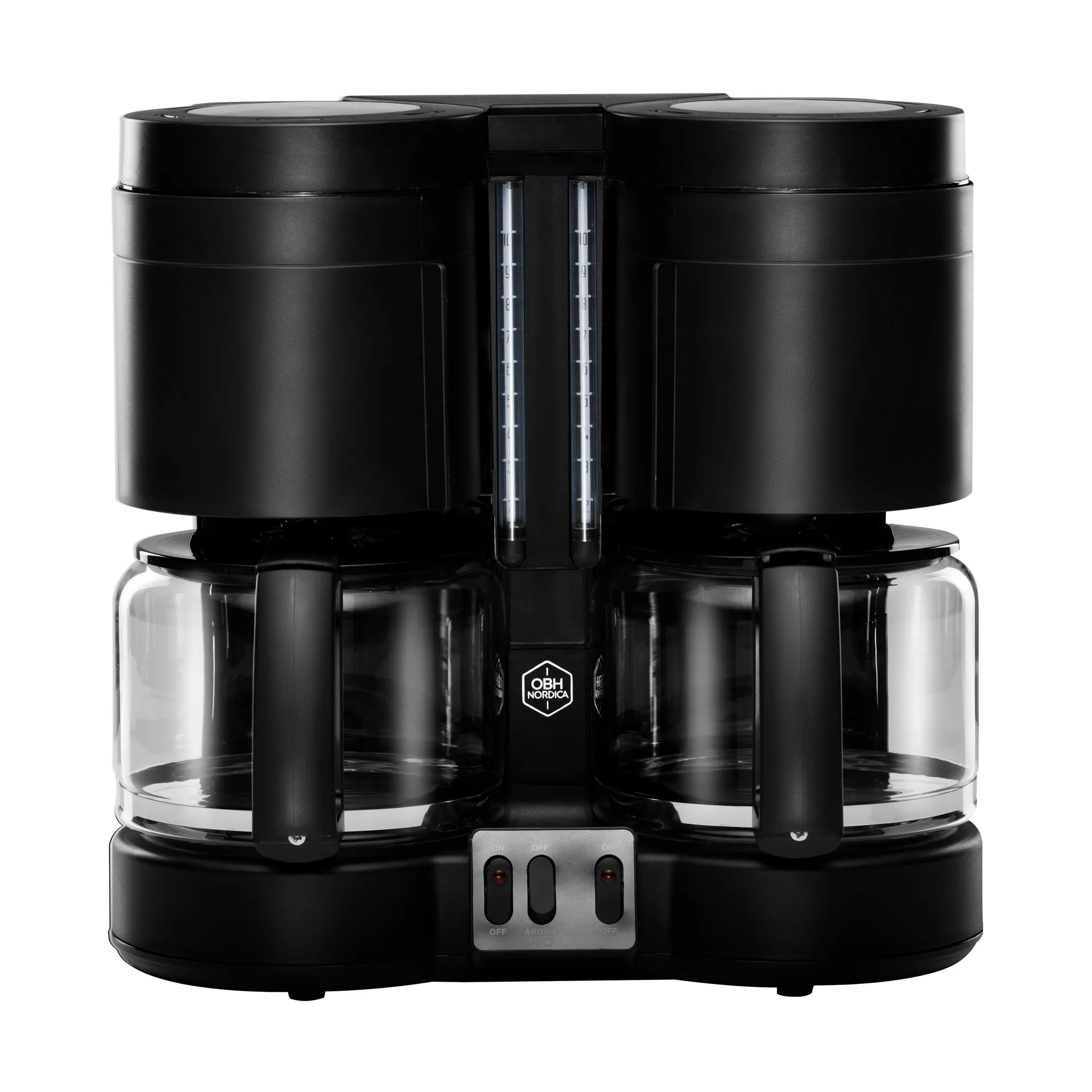 Duo Tech OP8508S0 coffee maker double, Black OBH Nordica