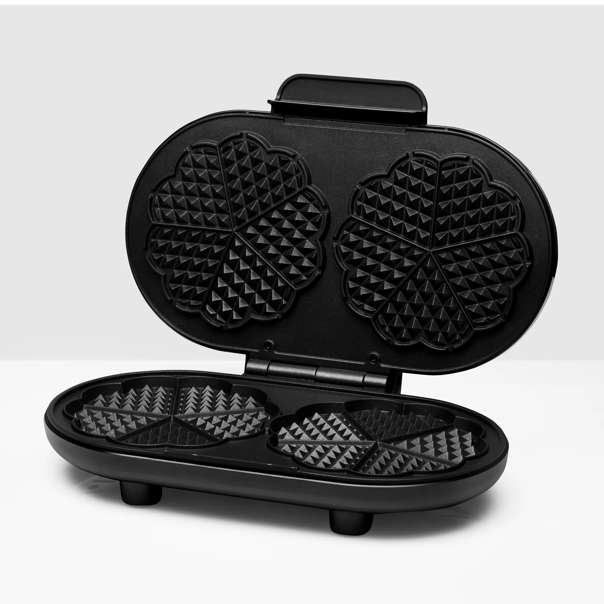Select 6969 double waffle iron 2 waffles, Black OBH Nordica