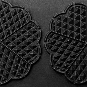 Select 6969 double waffle iron 2 waffles - Black - OBH Nordica