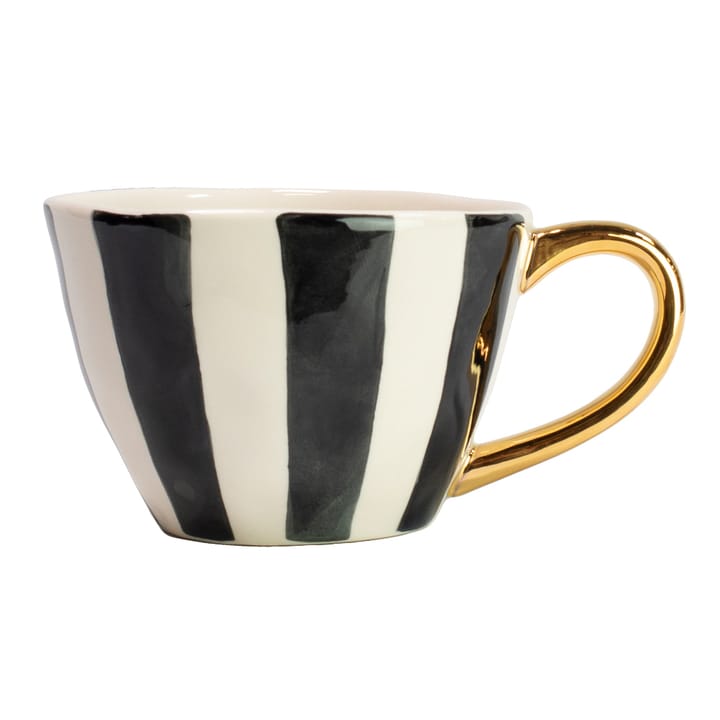 Doris cup, black and white-gold Olsson & Jensen